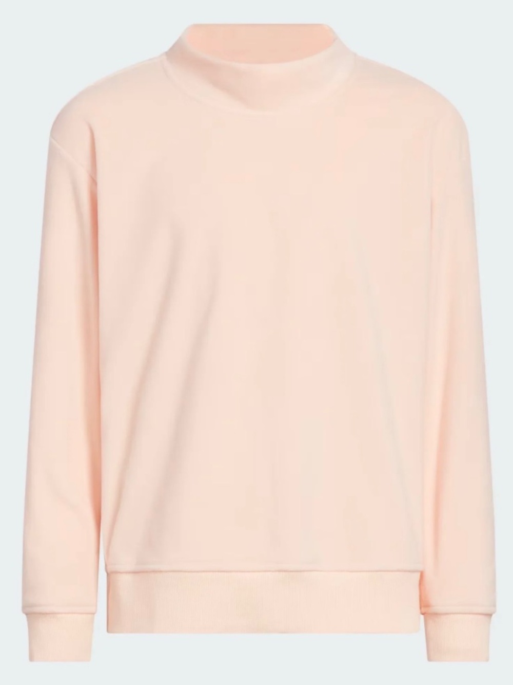 Adidas Junior Girl's Fleece Mock Pullover. Sz M (Girls).